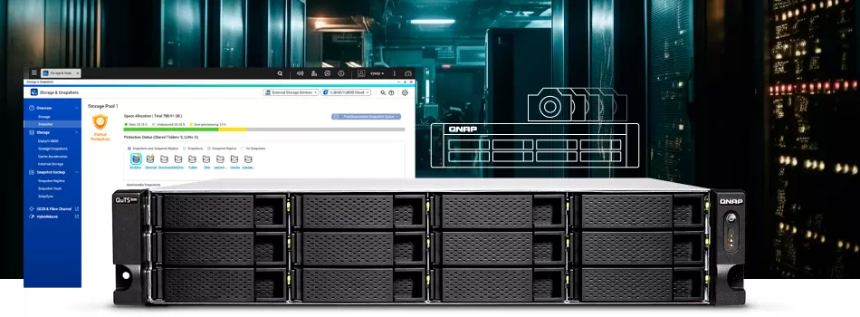 Storage NAS Com Tecnologia Snapshot