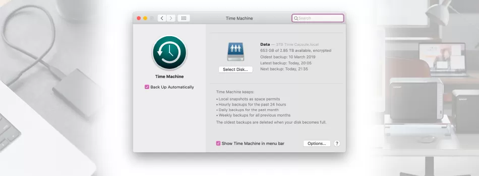Time Machine Solução De Backup Nativa Do MacOS